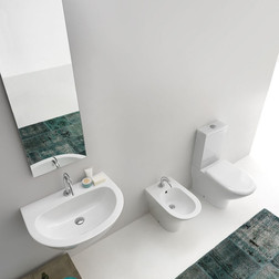 KERASAN Aquatech раковина 70*52 подвесная с 1 отв без перелива - изображение 3