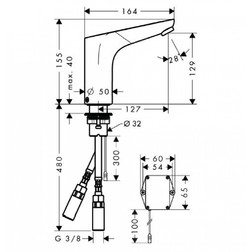 Смеситель Hansgrohe Focus 31174000 для раковины - изображение 2