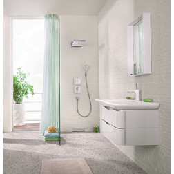 Переключатель потоков Hansgrohe ShowerSelect 15736400 на три потребителя, белый - изображение 2