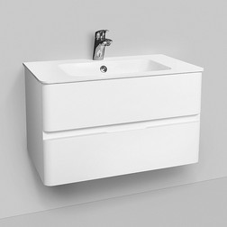 Тумба с раковиной Am.Pm Bliss D 80 белый глянец - изображение 1