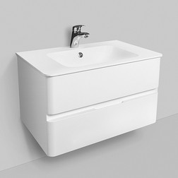 Тумба с раковиной Am.Pm Bliss D 80 белый глянец - изображение 7