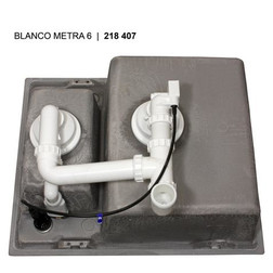 Кухонная мойка Blanco Metra 6 серый беж - изображение 4