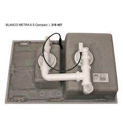 Кухонная мойка Blanco Metra 6 S Compact серый беж - изображение 4