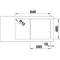 Кухонная мойка Blanco Zia 5 S антрацит - изображение 3