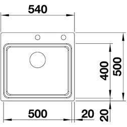 Кухонная мойка Blanco Etagon 500-IF/A - изображение 18