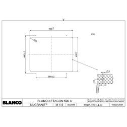 Кухонная мойка Blanco Etagon 500-U Silgranit жасмин - изображение 8
