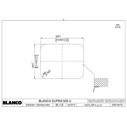 Кухонная мойка Blanco Supra 500-U - изображение 3