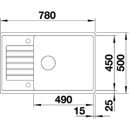 Кухонная мойка Blanco Zia XL 6 S Compact кофе - изображение 9