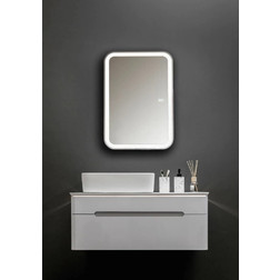 Зеркало-шкаф Silver Mirrors Фиджи-2 60 Flip сенсорный выключатель с Led-подсветкой и антизапотеванием L/R - изображение 3