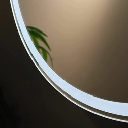 Зеркало-шкаф Silver Mirrors Soho 50 R сенсорный выключатель с Led-подсветкой черный - изображение 6