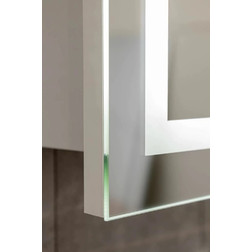Зеркало-шкаф Silver Mirrors Hamburg 46*76 L/R с Led-подсветкой белый - изображение 3