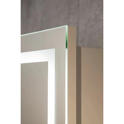 Зеркало-шкаф Silver Mirrors Hamburg 46*76 L/R с Led-подсветкой белый - изображение 14