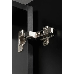 Зеркало-шкаф Silver Mirrors Hamburg 46*76 L/R с Led-подсветкой черный - изображение 4