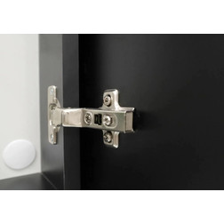 Зеркало-шкаф Silver Mirrors Hamburg 46*76 L/R с Led-подсветкой черный - изображение 12
