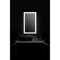 Зеркало-шкаф Silver Mirrors Munchen 42*72 L/R сенсорный выключатель с Led-подсветкой антрацит - изображение 2