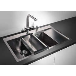 Мойка OMOIKIRI AKISAME 78-2-L IN 4973062 нержавеющая сталь - изображение 4