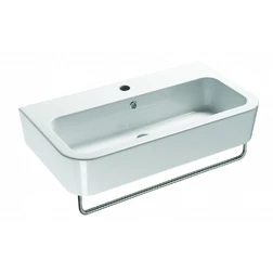 Раковина для ванной на 75 см GSI traccia L 694011 с хромированным полотенцедержателем MMB75C - изображение 1