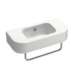 Раковина для ванной на 45 см GSI traccia M 694811 с полотенцедержателем PATF45/PATFB45 - изображение 1