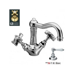 Nicolazzi Смеситель для раковины Dames Anglaises 1432GB78A (цвет гальваническое золото) - изображение 1