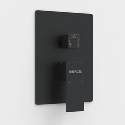 Душевой комплект BERGES VENTAS 3S BLACK, черный матовый - изображение 4