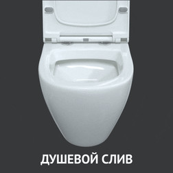 Инсталляция NOVUM 525, кнопка R2, унитаз OKUS, сиденье дюропласт Toma Slim SO - изображение 8