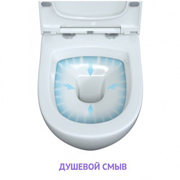 Инсталляция NOVUM 525, кнопка R2, унитаз OKUS, сиденье дюропласт Toma Slim SO - изображение 7