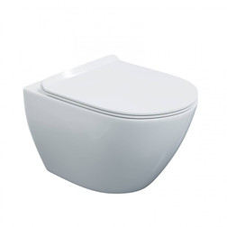 Инсталляция NOVUM 525, кнопка R5, унитаз PUMA Rimless 51 см, сиденье дюропласт Toma Slim SO - изображение 6