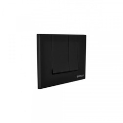 Инсталляция NOVUM525, кнопка S5 Soft Touch черная унитаз Floe Rimless, сидение Floe Slim SO - изображение 2