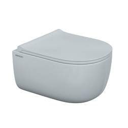 Инсталляция NOVUM525, кнопка L5 Soft Touch черная, унитаз EGO Rimless, сиденье Toma SO - изображение 5