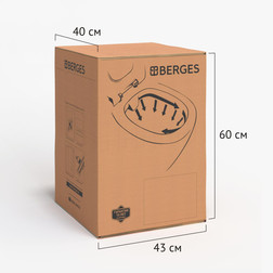 Унитаз BERGES подвесной PUMA XL Rimless 55 см, сиденье дюропласт Toma Slim SO, микролифт, быстросъём - изображение 7