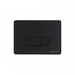 Инсталляция BERGES для скрытого монтажа унитаза NOVUM кнопка D5 Soft Touch чёрная - изображение 6