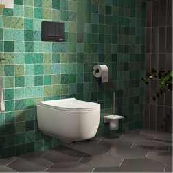 Система инсталляции Berges 040245 NOVUM кнопка S5 Soft Touch черная - изображение 3