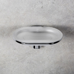 Мыльница COLOMBO DESIGN LUNA B0101 настенная - изображение 2