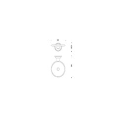 Мыльница COLOMBO DESIGN HERMITAGE B3301 настенная - изображение 3