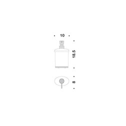 Дозатор COLOMBO DESIGN LAND B9319 настольный - изображение 3