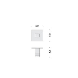 Крючок COLOMBO DESIGN FOREVER LC67 одинарный - изображение 3