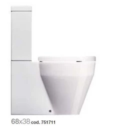 Унитаз моноблок GSI losanga 751711 с керамическим бачком 758111 - изображение 4