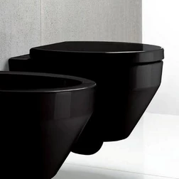 Унитаз подвесной GSI losanga BIG Black 751020 (черный) - изображение 1