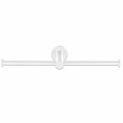 Держатель туалетной бумаги COLOMBO DESIGN PLUS W4990.BM двойной без крышки - изображение 2