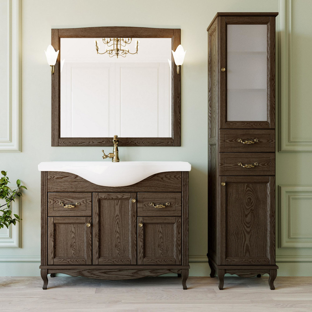 Тумба с раковиной Kerama Marazzi CUB.60.2\MAL Cubo 60 см - мальва матовая