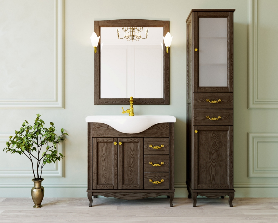 Тумба с раковиной Kerama Marazzi PO.M.60.1\WHT Pompei 60 см - белая