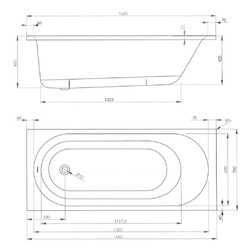Акриловая ванна VAGNERPLAST KASANDRA 165x70 - изображение 5