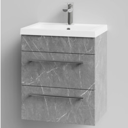 Тумба с раковиной Vod-ok Элис 50, 2 ящика подвесная - изображение 15