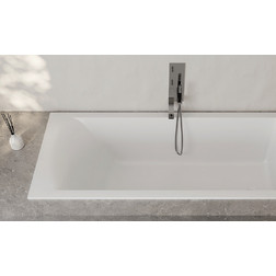 Встраиваемая Ванна Salini Cascata KIT 170х75х60см 104323M, прямоугольная форма, цвет белый матовый - изображение 6