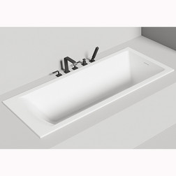 Встраиваемая Ванна Salini Cascata KIT 170х75х60см 104323M, прямоугольная форма, цвет белый матовый - изображение 3
