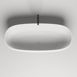 Отдельностоящая Ванна Salini Greca 180х80h61 см S-stone 103121M, цвет белый матовый - изображение 3