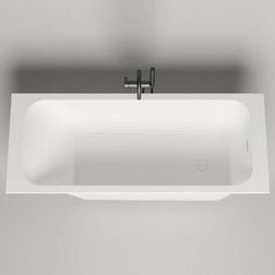 Ванна Salini Orlanda 170х70 см 102011M, Встраиваемая прямоугольная, S-Sense цвет белый матовый - изображение 5