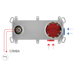 Fima Carlo Frattini Fimabasinbox Внутренняя часть для смесителя F3600W - изображение 2