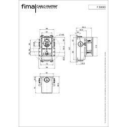 Внутренняя часть для смесителя Fima Carlo Frattini Fimabox F3000, назначение для душа - изображение 3