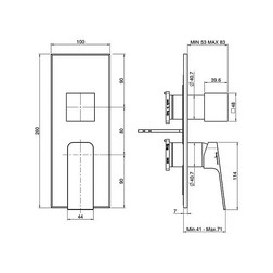 Смеситель для душа Fima Carlo Frattini Fit F3389X6CR, цвет-хром - изображение 2